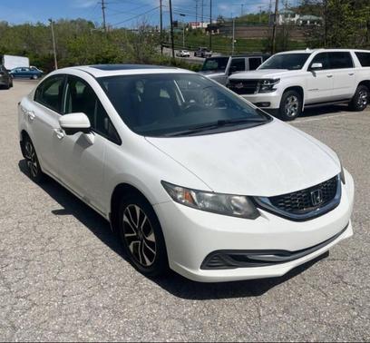 Taffeta White 2015 Honda Civic EX