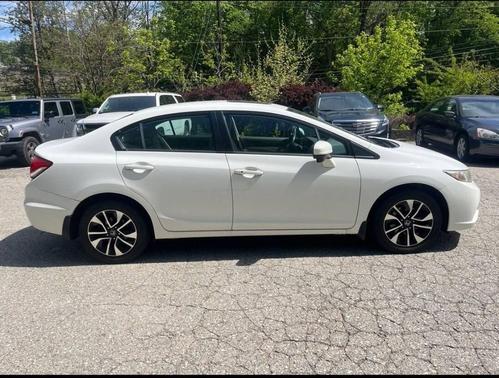 Taffeta White 2015 Honda Civic EX