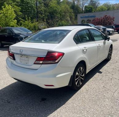 Taffeta White 2015 Honda Civic EX