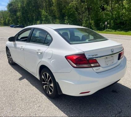 Taffeta White 2015 Honda Civic EX