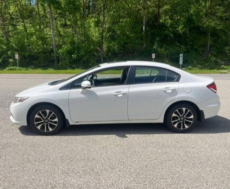 Taffeta White 2015 Honda Civic EX