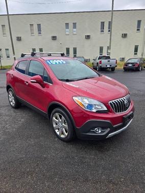 Ruby Red Metallic/Dark Argent Metallic 2015 Buick Encore Leather
