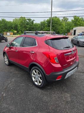 Ruby Red Metallic/Dark Argent Metallic 2015 Buick Encore Leather