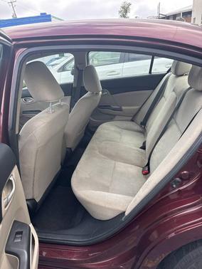 Crimson Pearl 2013 Honda Civic LX