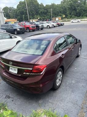 Crimson Pearl 2013 Honda Civic LX