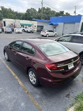 Crimson Pearl 2013 Honda Civic LX