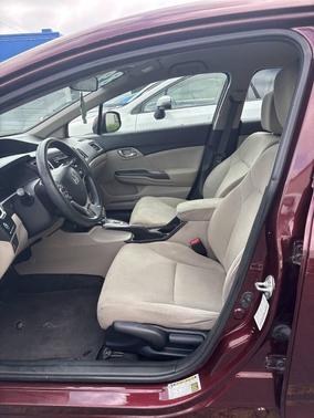 Crimson Pearl 2013 Honda Civic LX