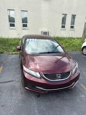 Crimson Pearl 2013 Honda Civic LX