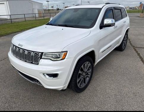 Bright White Clear Coat 2017 Jeep Grand Cherokee Overland