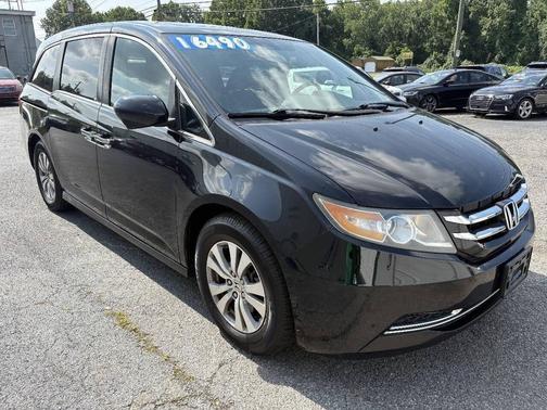 Crystal Black Pearl 2017 Honda Odyssey EX