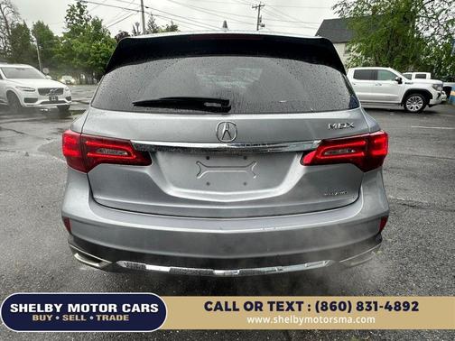 Lunar Silver Metallic 2018 Acura MDX 3.5L