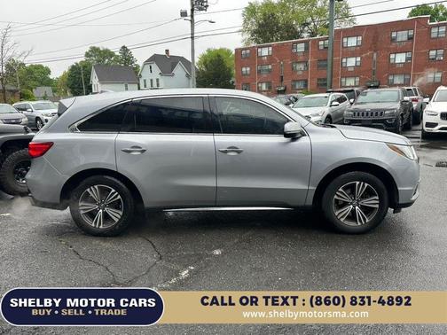 Lunar Silver Metallic 2018 Acura MDX 3.5L