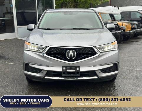 Lunar Silver Metallic 2018 Acura MDX 3.5L