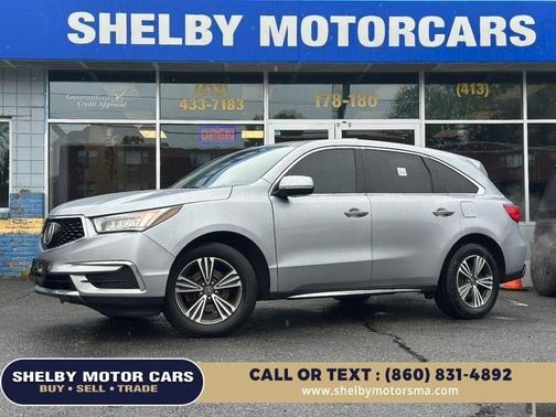 Lunar Silver Metallic 2018 Acura MDX 3.5L