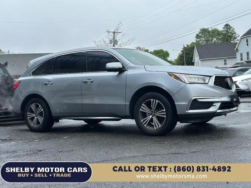 Lunar Silver Metallic 2018 Acura MDX 3.5L