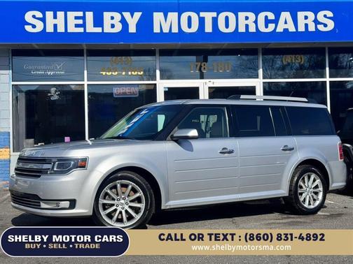 Ingot Silver Metallic 2017 Ford Flex Limited