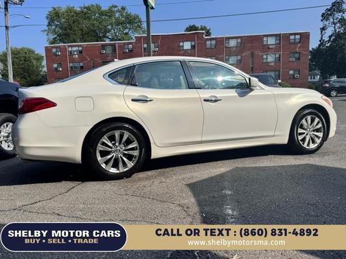 Moonlight White 2012 INFINITI M37x Base