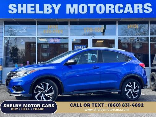 Aegean Blue Metallic 2019 Honda HR-V Sport