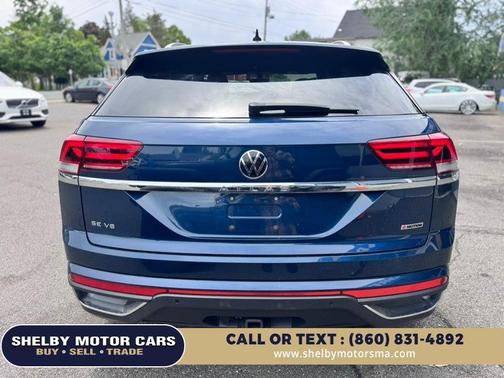 Tourmaline Blue Metallic 2022 Volkswagen Atlas Cross Sport 3.6L V6 SE w/Technology