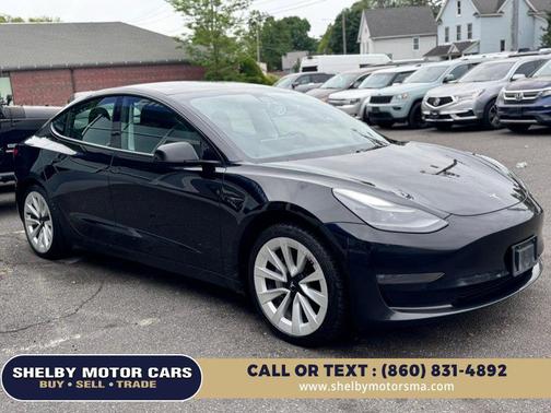 Black 2022 Tesla Model 3 Long Range
