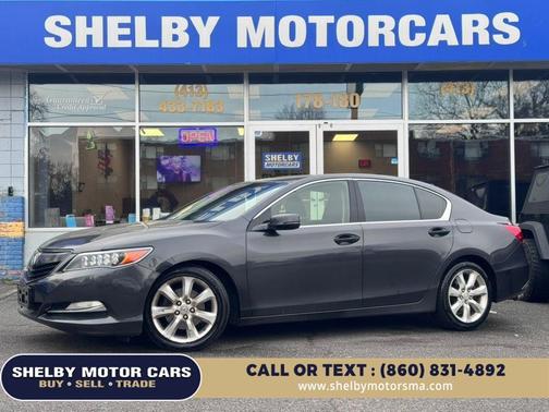 Gray 2014 Acura RLX Navigation