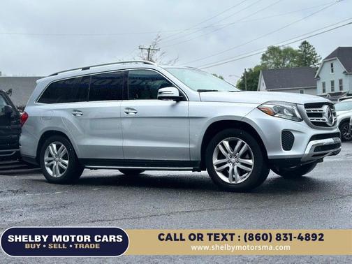 Silver 2017 Mercedes-Benz GLS 450 4MATIC
