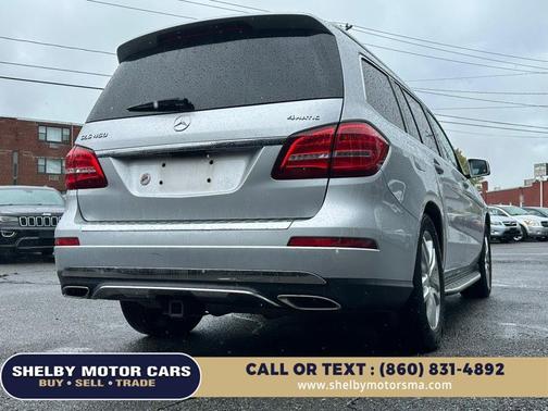 Silver 2017 Mercedes-Benz GLS 450 4MATIC