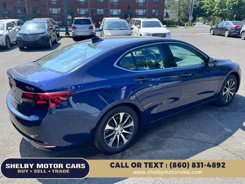 Fathom Blue Pearl 2015 Acura TLX Tech