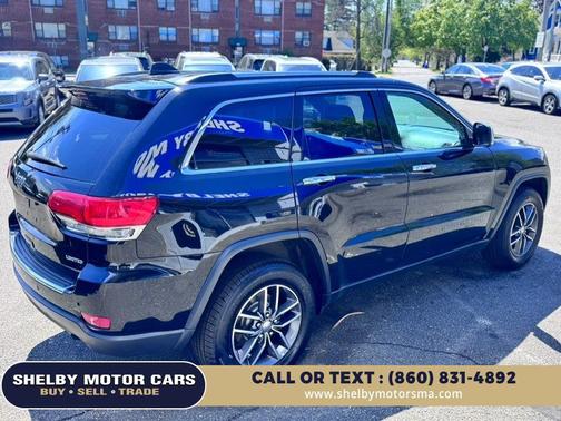 Diamond Black Crystal Pearlcoat 2017 Jeep Grand Cherokee Limited