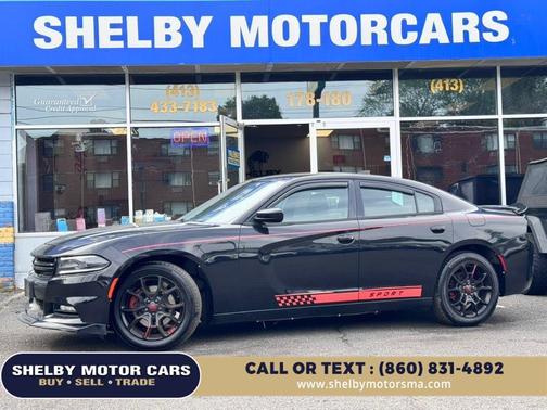 Pitch Black Clearcoat 2016 Dodge Charger SXT