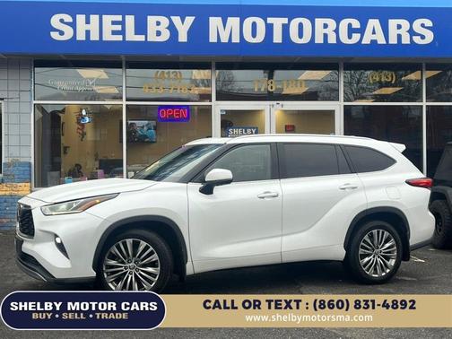 Wind Chill Pearl 2022 Toyota Highlander Platinum