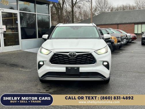 Wind Chill Pearl 2022 Toyota Highlander Platinum