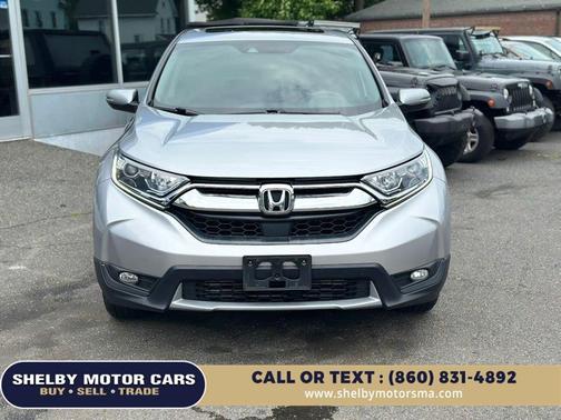 Lunar Silver Metallic 2017 Honda CR-V EX