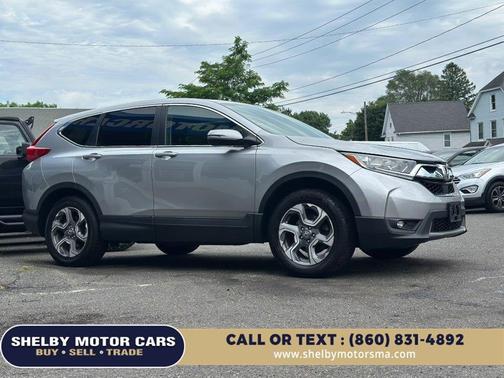 Lunar Silver Metallic 2017 Honda CR-V EX