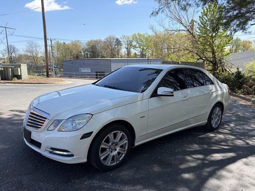 White 2012 Mercedes-Benz E-Class 4MATIC