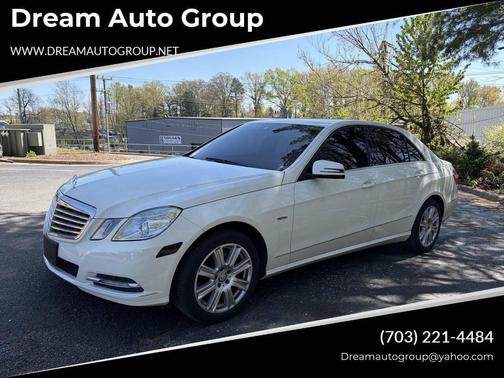 White 2012 Mercedes-Benz E-Class 4MATIC
