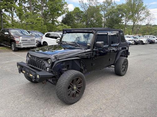 Black Clearcoat 2015 Jeep Wrangler Unlimited Sport