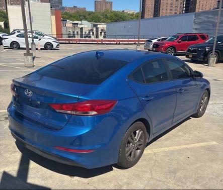 Electric Blue 2018 Hyundai ELANTRA SEL