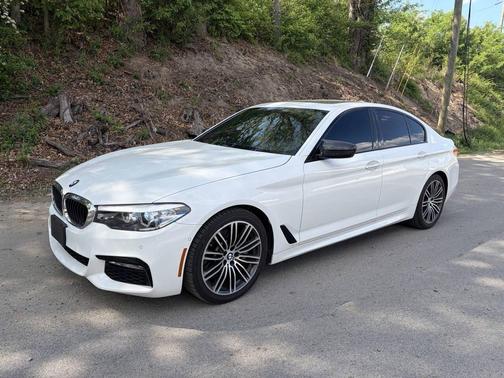White 2018 BMW 530 530i 4dr Sedan