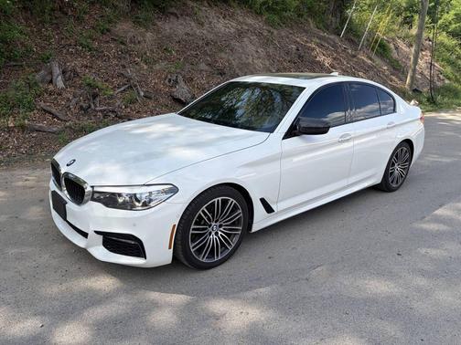 White 2018 BMW 530 530i 4dr Sedan