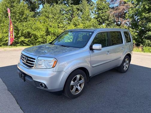 Alabaster Silver Metallic 2015 Honda Pilot EX-L