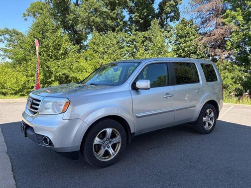 Alabaster Silver Metallic 2015 Honda Pilot EX-L