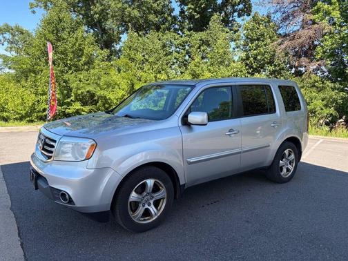 Alabaster Silver Metallic 2015 Honda Pilot EX-L