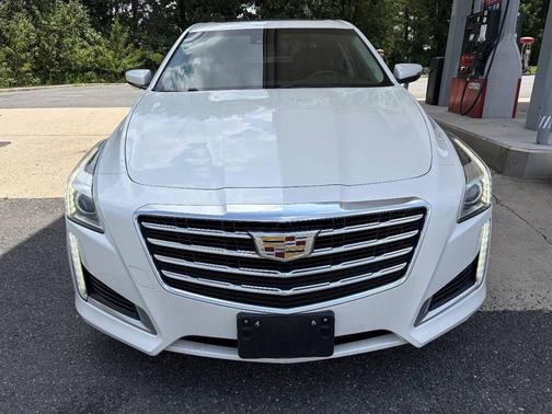 Crystal White Tricoat 2017 Cadillac CTS 3.6L Luxury