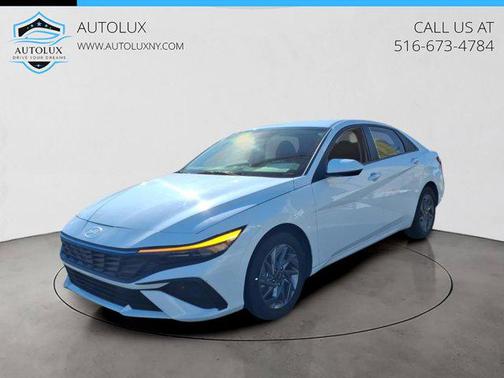 Serenity White 2024 Hyundai ELANTRA SEL