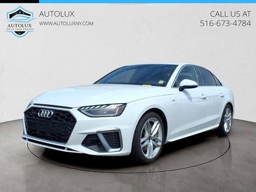 Glacier White Metallic 2024 Audi A4 45 S line Premium Plus