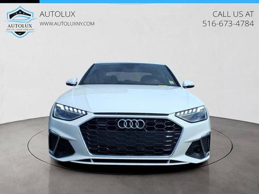 Glacier White Metallic 2024 Audi A4 45 S line Premium Plus