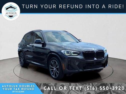Dark Graphite Metallic 2022 BMW X3 xDrive30i