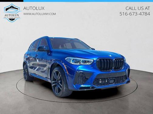 Marina Bay Blue Metallic 2021 BMW X5 M Base