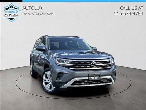 Pyrite Silver Metallic 2021 Volkswagen Atlas 3.6L SE w/Technology